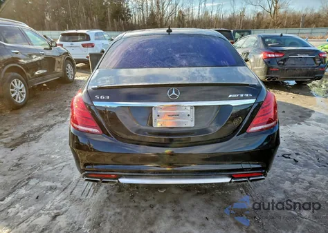 2015 Mercedes-Benz S 63 Amg from USA, damaged, VIN WDDUG7JB9FA073396